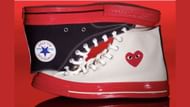 Take a look at the two colorways launched by the collab (Image via CdG PLAY)